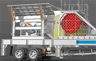 SBM Y series portable crushing plant