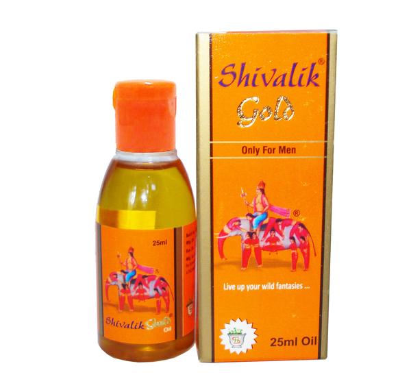 Shivalik Gold Oil - Penis Massage, Sex Oil, Aphrodisiac, lubrication, Penis Oil, PE, ED