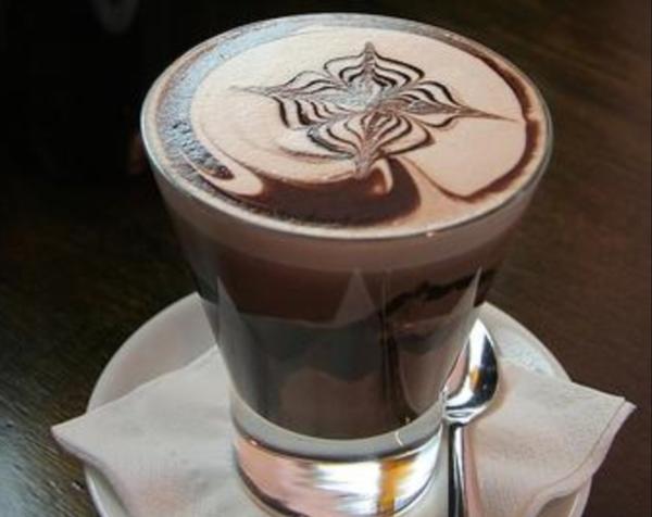  Drinking chocolate..