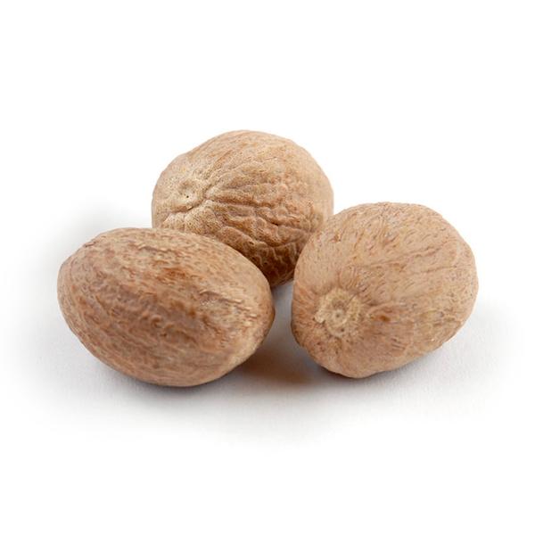 Nutmeg without shell
