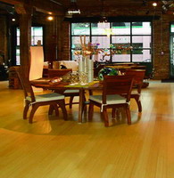 Crystal surface laminate flooring