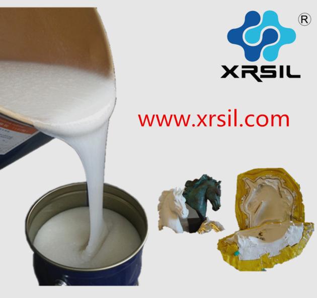 Mold making RTV-2 silicone rubber for concrete casting