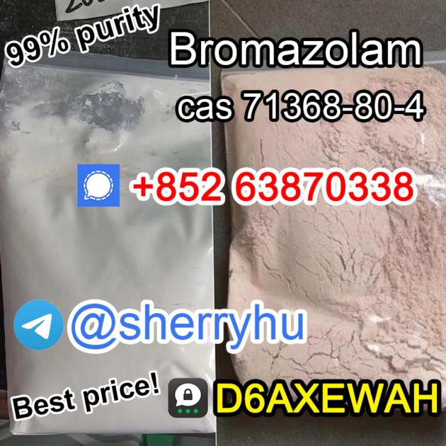 High quality CAS 71368-80-4 Bromazolam best supplier