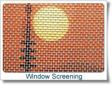 Window screening