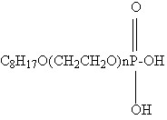anionic surfactant chemical Isooctyl alcohol polyoxyethylene phosphate