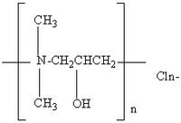 caionic surfactant chemical Dimethylamine-epichlorohydrin copolymer