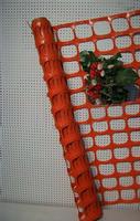 orange secuirty fence