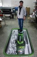 3d floor sticker