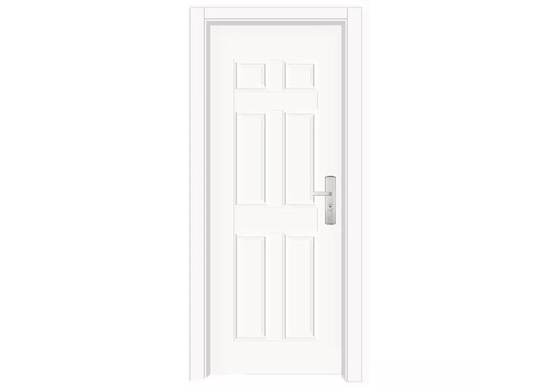 White Color Modern House Design Exterior Decorative Steel Door Interior Style American Door