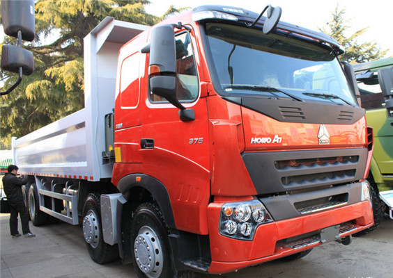high efficiency HOWO A7 8X4 10 wheel Dump Trucks