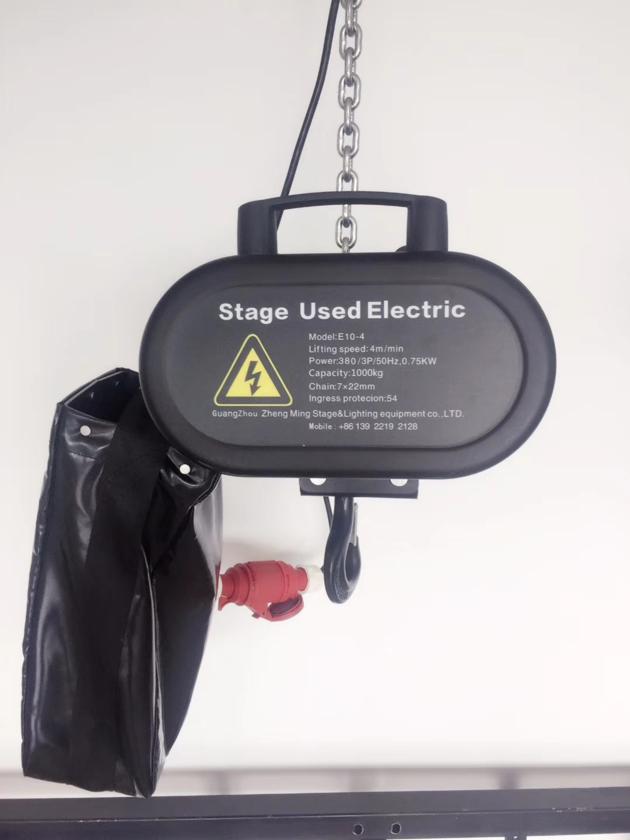 China stage Simple electric chain hoist
