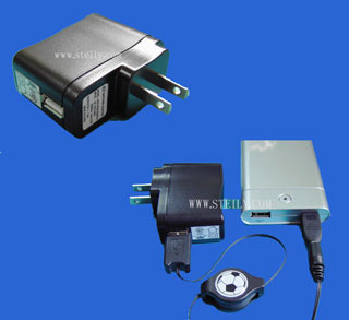 AC ADAPTER for iPod player,Mp3/Mp4,External portable power