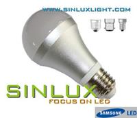 7W LED Bulb, E27/E14/B22, High Lumen, CRI 80