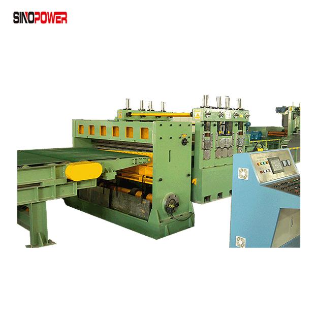 4m 6m length sheet cutting and leveling machine line