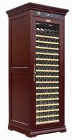 wooden wine refrigerator
