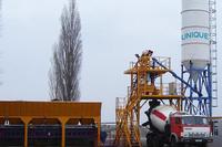 concrete batching plant HZS50