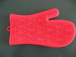 silicone oven mitt