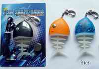 Fish bone shape FM auto scan radio, used as promotin and gift
