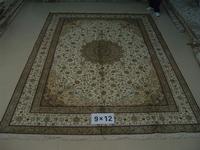 handmade silk carpet