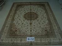 handmade silk carpet