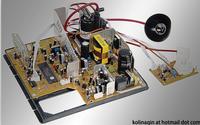 Foshan Factory offer Color TV chassis for 14 to21 inch CRT TV Mainboard 198 TO 198
