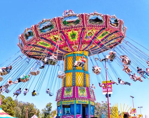Most Popular Amusement Park Games Famous Carnival Rides Wave Swinger