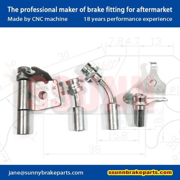 ODM Auto Parts Rubber Brake Hose
