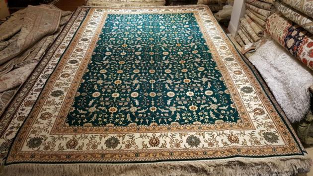 Handmade Silk Persian Carpet Art Silk