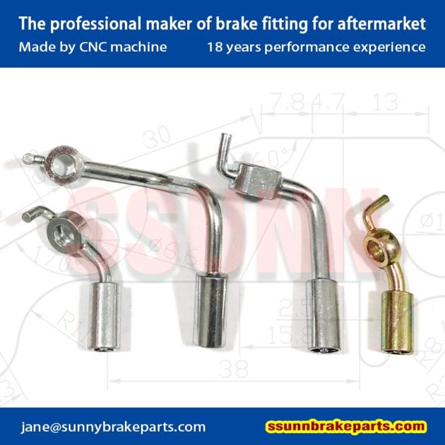 Jeep Parts Front Brake Line