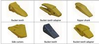 Excavator bucket teeth and adapter