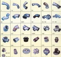 Malleable cast iron pipe fittings