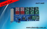 24 Port fxs fxo PCI-E Voip Analog Telephony Card