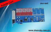 8 Port PCIe Card for Asterisk Trixbox Elastix