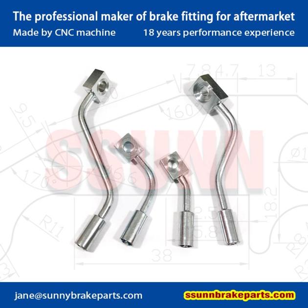 ODM Auto Parts Rubber Brake Hose