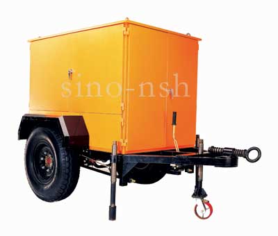 portable transformer oil filtration machine (SINO-NSH VFD)