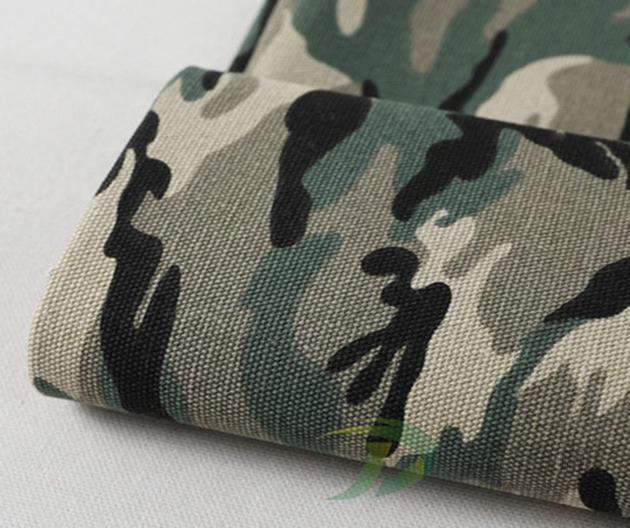 Polyester Camouflage Printed Canvas Fabrics