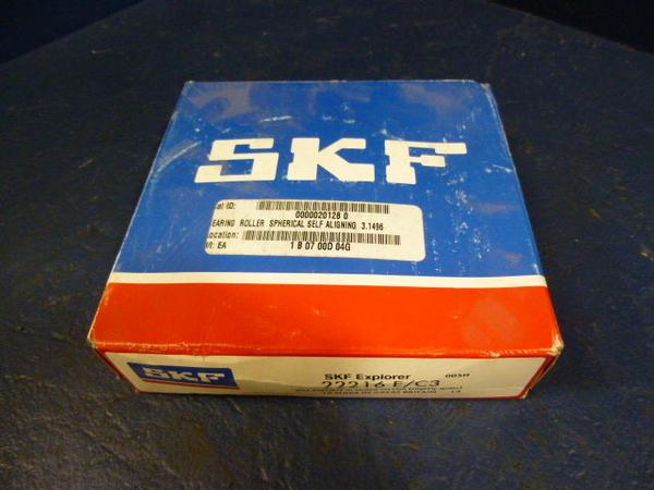 Polyamide caged NJ 208 ECP SKF Bearings  
