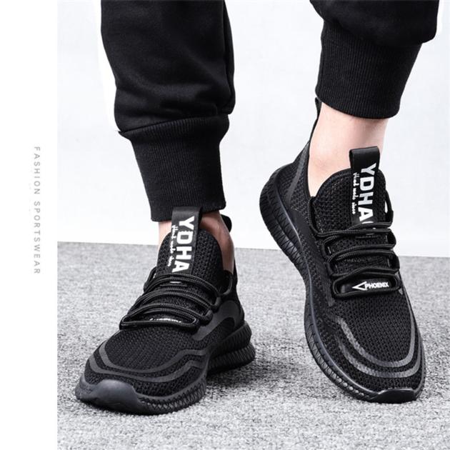 Fashion Flyknit Hollow Breathable Men S