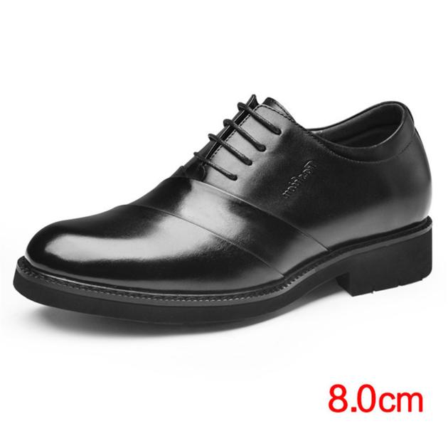 men height increasing 2.36 inches elevator dress shoes