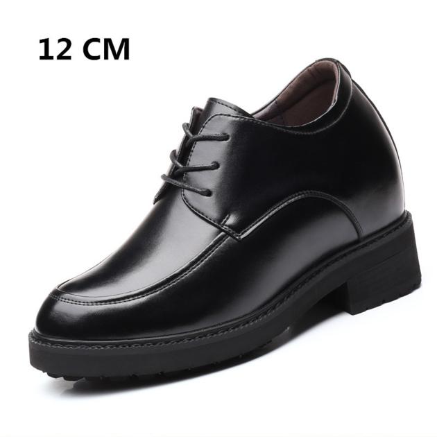 Get Taller for Men Elevator Shoes Split Leather Height Increased 4.17 inches