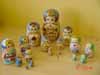 Russian dolls,binoculars,bathroom sets and model sailing ships