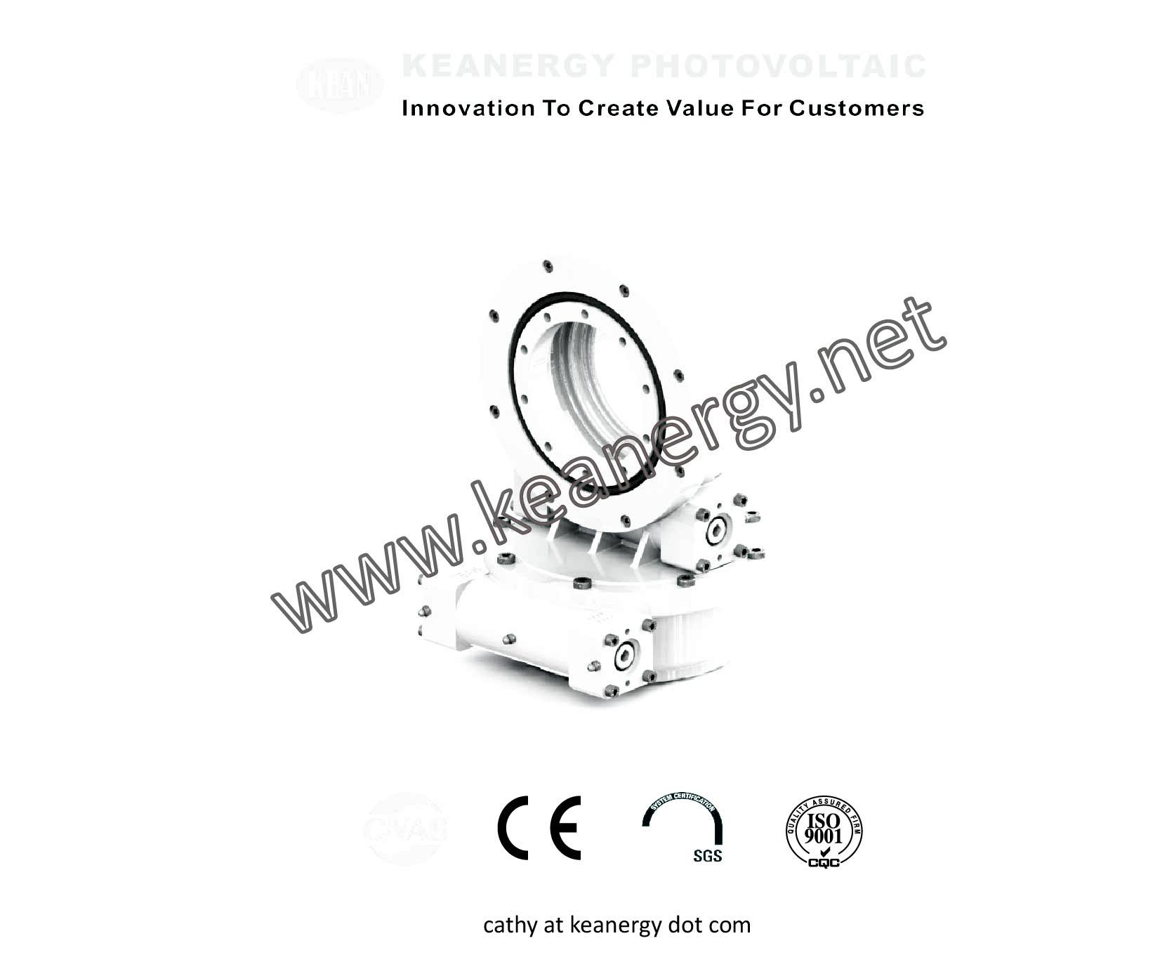 ISO9001 CE SGS SKDE3 Slewing Drive