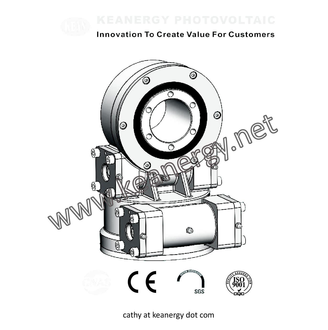 ISO9001 CE SGS SKDE3 Slewing Drive