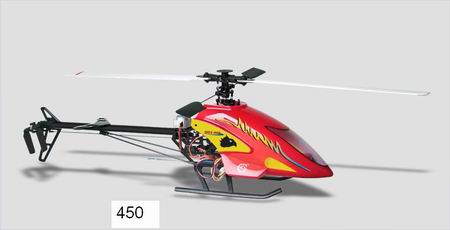 R/C model helicopters
