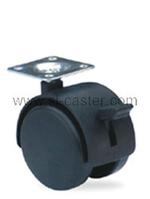 ZP Nylon caster with double wheel