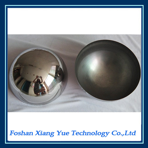 hollow stainless steel decorative hemisphere