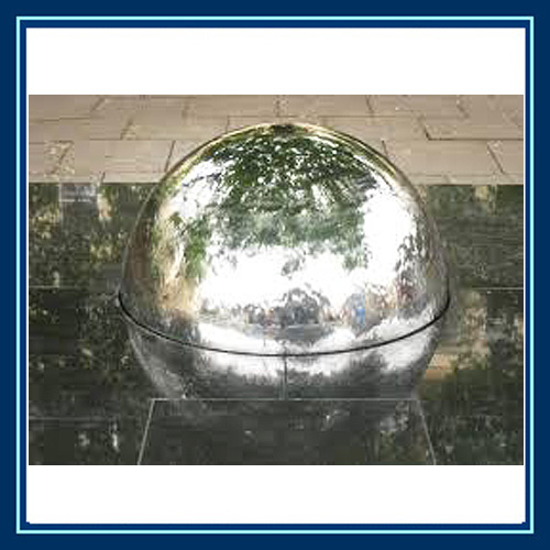stainless steel hemisphere