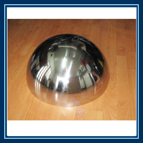 stainless steel half decorative ball