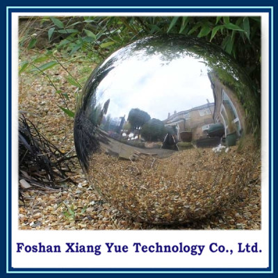 gazing stainless steel hollow ball 