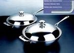 Triply Stainless Steel Cookware-wok Pan